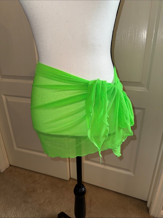 Catalina Other - Catalina Neon Green Sheer Swim Cover-Up